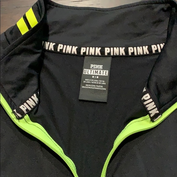 PINK 1/4 zip jacket - Picture 2 of 2